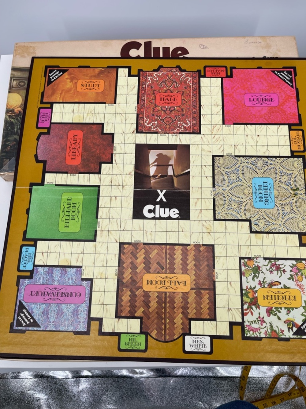 1972 Vintage Clue Parker Brothers - Picture 2 of 8
